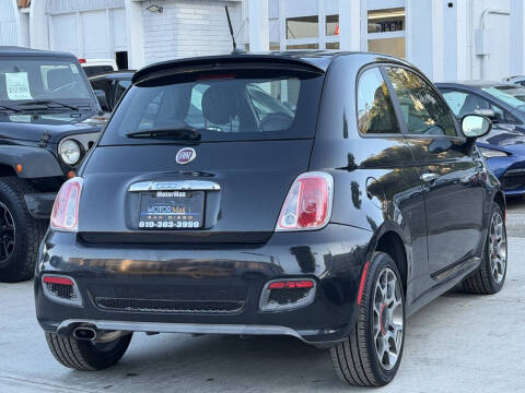 2012 FIAT 500 Sport