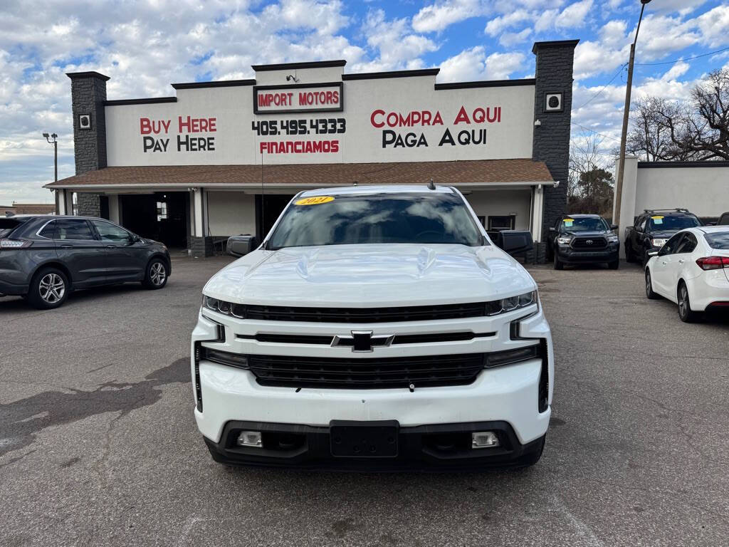 White 2021 Chevrolet Silverado 1500 RST 2