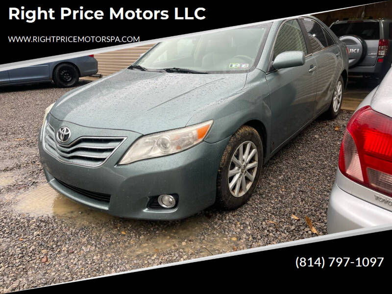 2010 Toyota Camry for sale at Right Price Motors LLC in Cranberry Twp PA