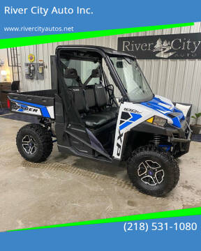 2017 Polaris Ranger for sale at River City Auto Inc. in Fergus Falls MN