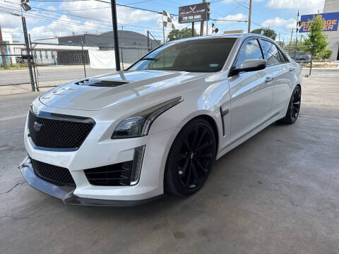 2017 Cadillac CTS-V for sale at FAST LANE AUTO SALES in San Antonio TX