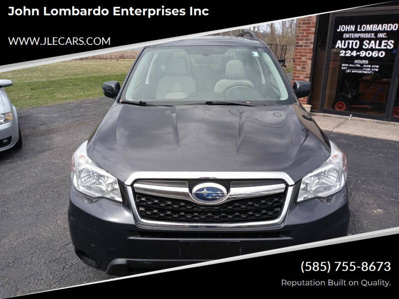 2015 Subaru Forester for sale at John Lombardo Enterprises Inc in Rochester NY