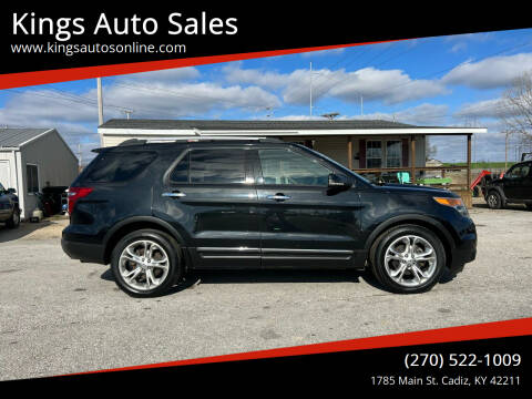 2013 Ford Explorer for sale at Kings Auto Sales in Cadiz KY