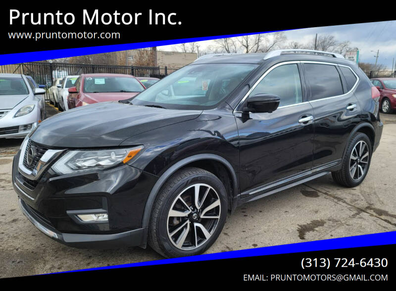 2018 Nissan Rogue for sale at Prunto Motor Inc. in Dearborn MI