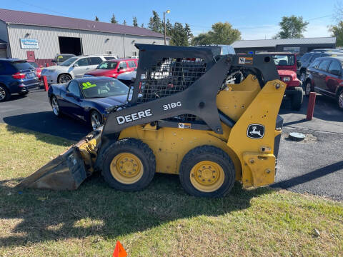 2018 John Deere 318G for sale at VILLAGE AUTO MART LLC in Portage IN