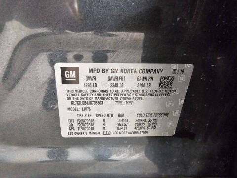 2018 Chevrolet Trax LT