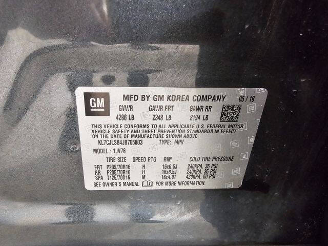 2018 Chevrolet Trax LT