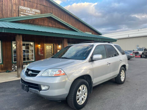 2003 Acura MDX for sale at Coeur Auto Sales in Hayden ID