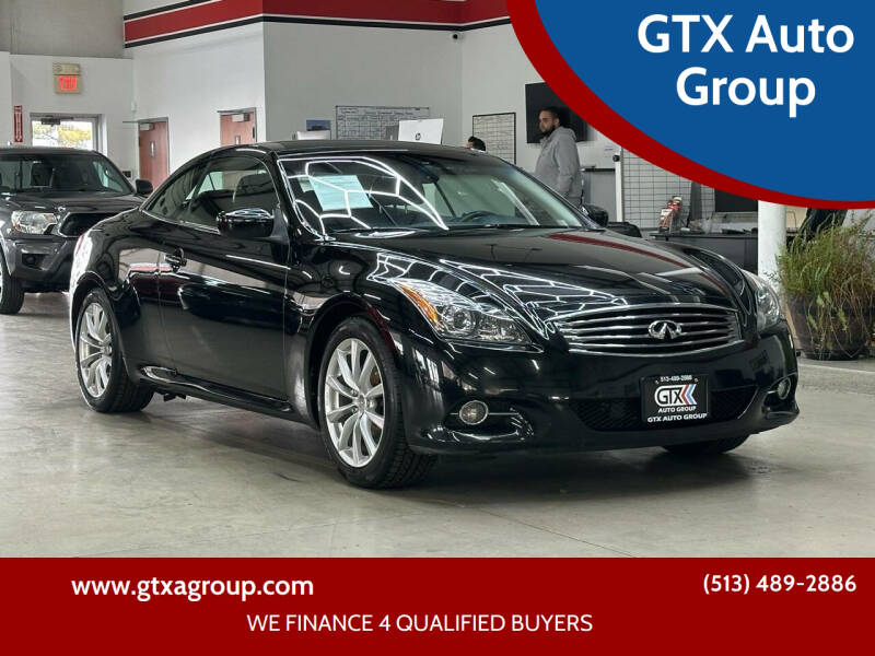 2013 Infiniti G37 Convertible for sale at GTX Auto Group in West Chester OH