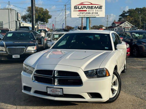 2014 Dodge Charger for sale at Supreme Auto Sales in Chesapeake VA