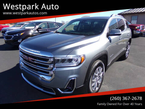 2022 GMC Acadia for sale at Westpark Auto in Lagrange IN