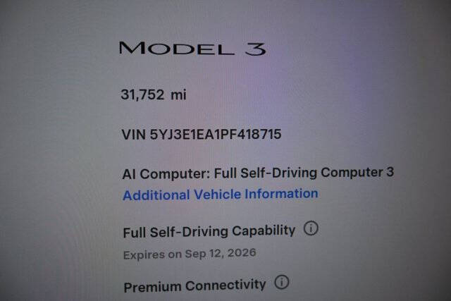 2023 Tesla Model 3