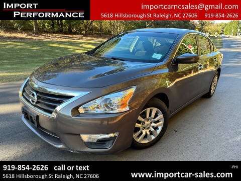 2013 Nissan Altima for sale at Import Performance Sales in Raleigh NC