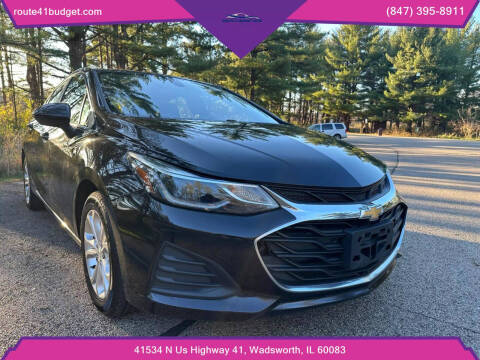 2019 Chevrolet Cruze for sale at Route 41 Budget Auto in Wadsworth IL