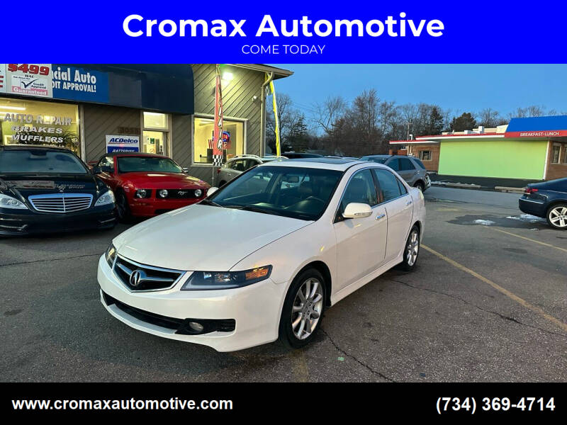 2007 Acura TSX for sale at Cromax Automotive in Ann Arbor MI