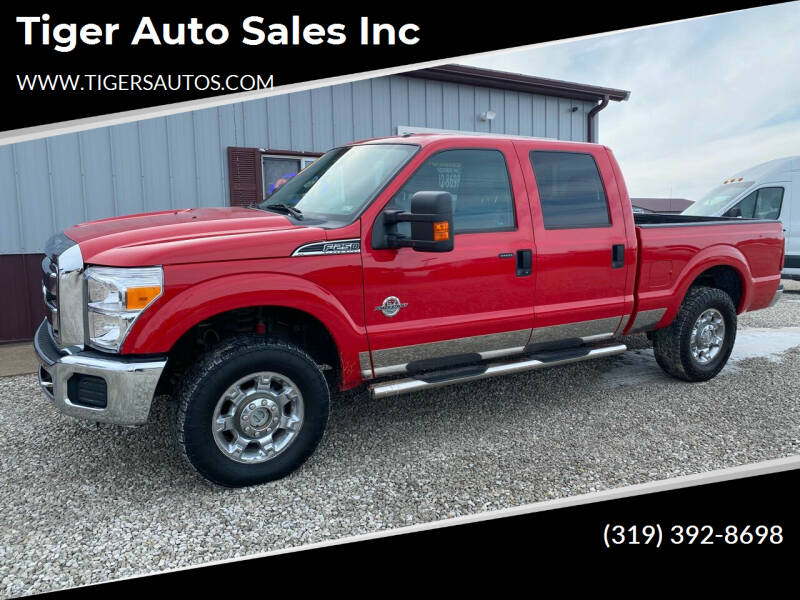 2013 Ford F-250 Super Duty for sale at Tiger Auto Sales Inc in Danville IA