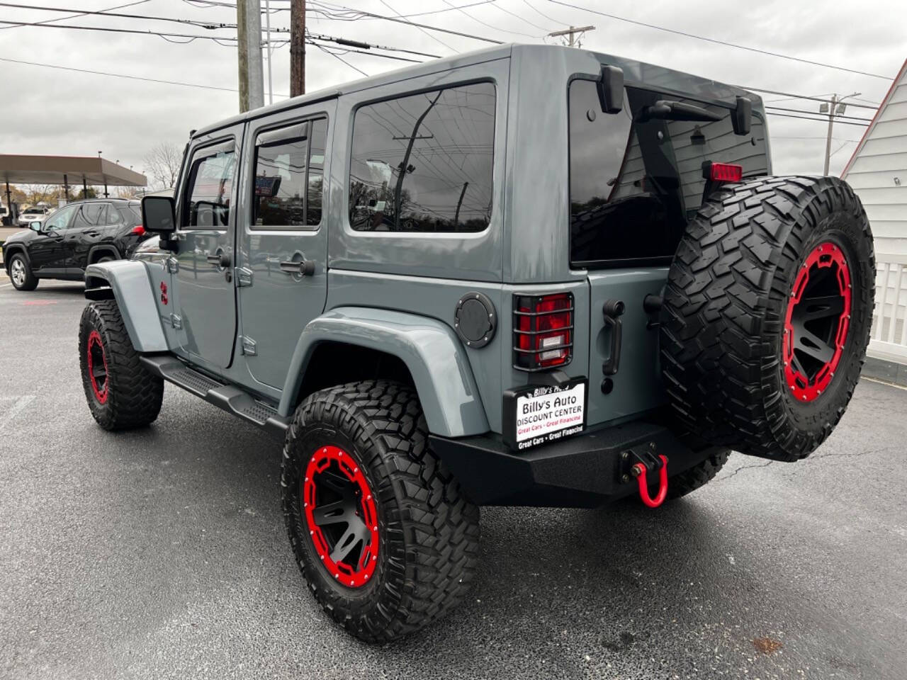 2015 Jeep Wrangler Unlimited for sale at Billy's Auto Discount Center in Evansville, IN