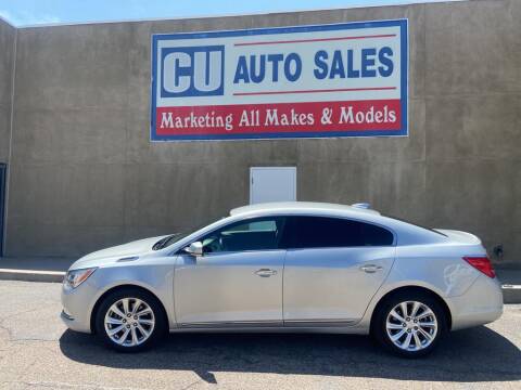 2015 Buick LaCrosse for sale at C U Auto Sales in Albuquerque NM