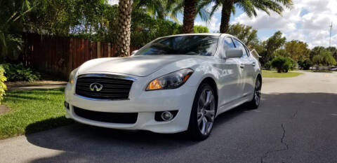 2013 Infiniti M37 for sale at HIGH PERFORMANCE MOTORS in Hollywood FL