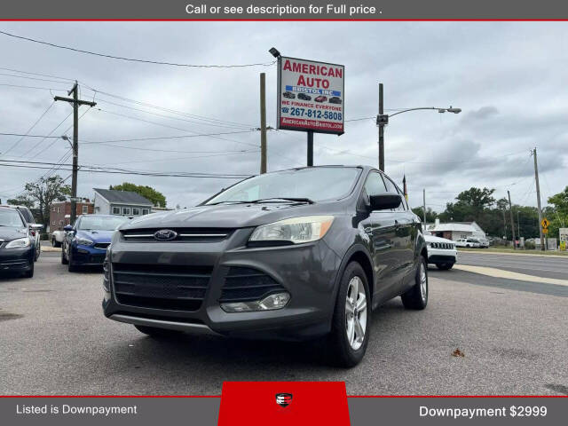 2016 Ford Escape for sale at American Auto Bristol Inc in Bristol, PA