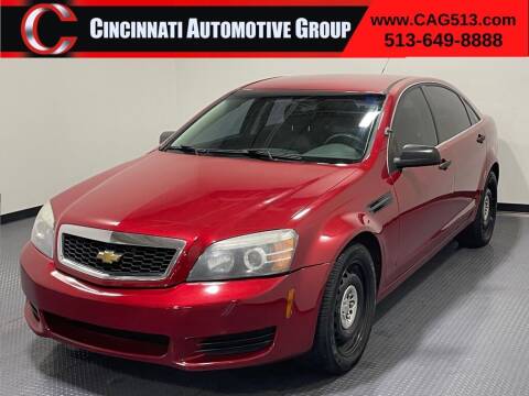 2012 Chevrolet Caprice for sale at Cincinnati Automotive Group in Lebanon OH