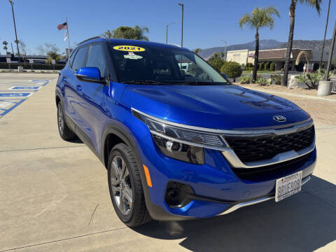 2021 Kia Seltos for sale at Select Auto Wholesales Inc in Glendora CA