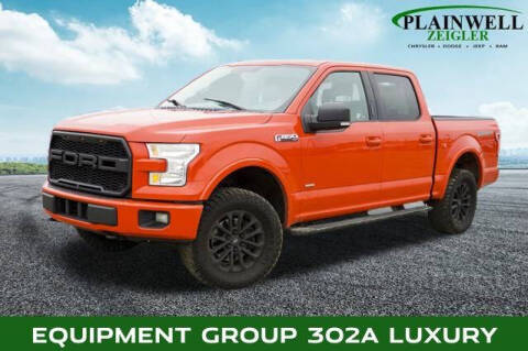 2016 Ford F-150 for sale at Harold Zeigler Ford in Plainwell MI