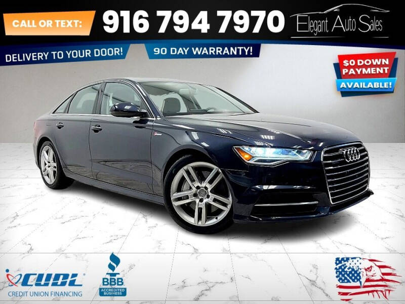 2016 Audi A6 for sale at Elegant Auto Sales in Rancho Cordova CA