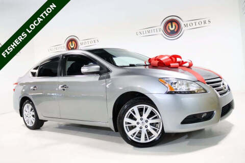 2014 Nissan Sentra for sale at Unlimited Motors in Fishers IN