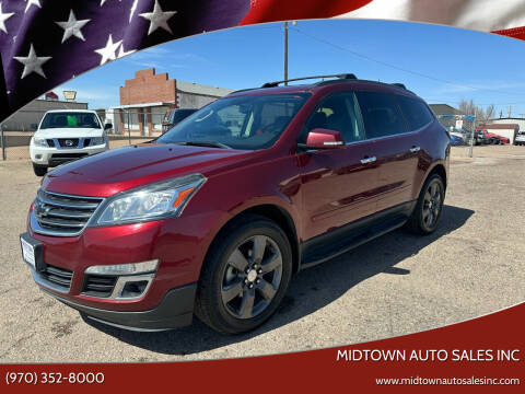 2017 Chevrolet Traverse for sale at MIDTOWN AUTO SALES INC in Greeley CO