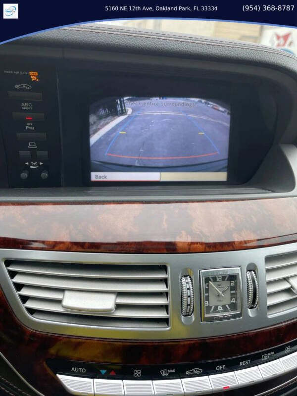 2012 Mercedes-Benz S-Class S 63 AMG