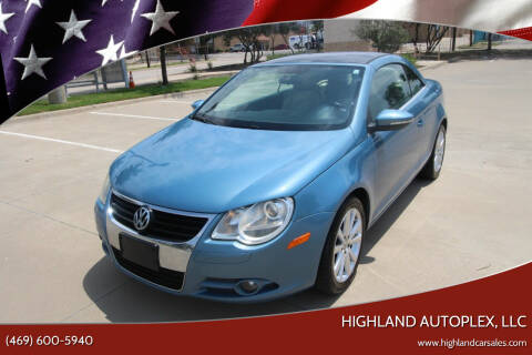 2010 Volkswagen Eos for sale at Highland Autoplex, LLC in Dallas TX