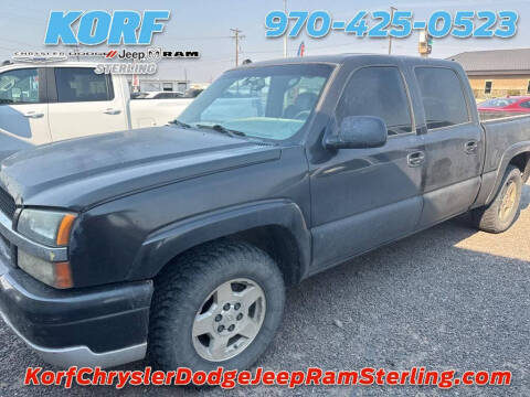 2005 Chevrolet Silverado 1500 for sale at Tony Peckham @ Korf Motors in Sterling CO