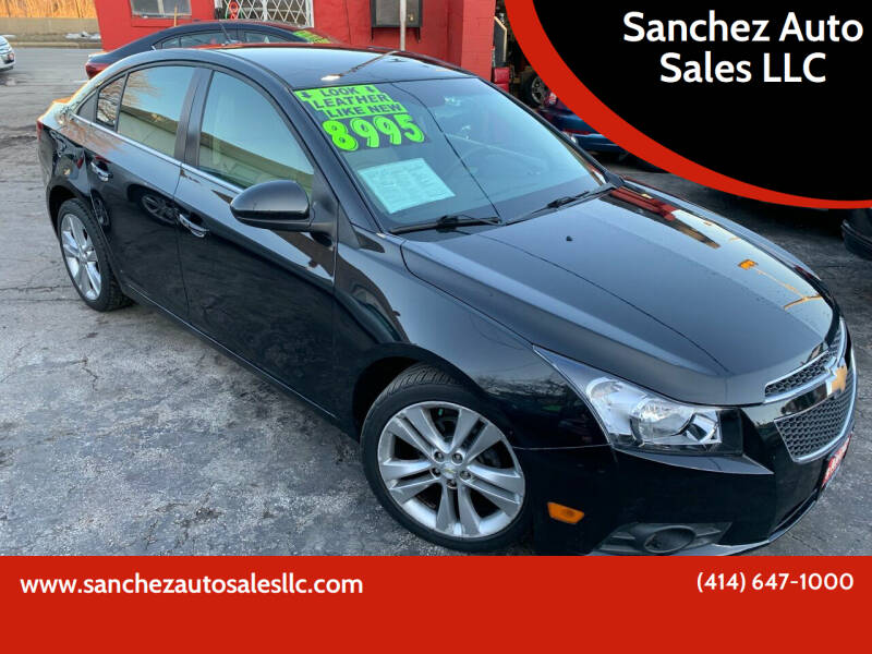 2012 Chevrolet Cruze for sale at Sanchez Auto Sales LLC in Milwaukee WI