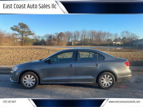 2015 Volkswagen Jetta for sale at East Coast Auto Sales llc in Virginia Beach VA