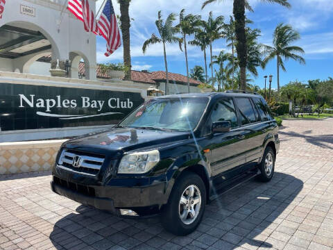 2008 Honda Pilot for sale at ALL CYLINDERS AUTO SALES OF NAPLES in Naples FL