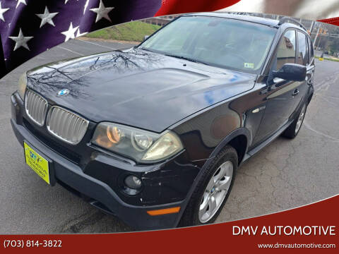 2007 BMW X3 for sale at dmv automotive in Falls Church VA