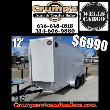 2022 Wells Cargo 12’ Enclosed Trailer