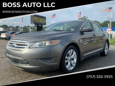 2011 Ford Taurus for sale at BOSS AUTO LLC in Norfolk VA