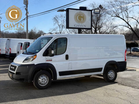 2021 RAM ProMaster for sale at Gaven Commercial Truck Center in Kenvil NJ