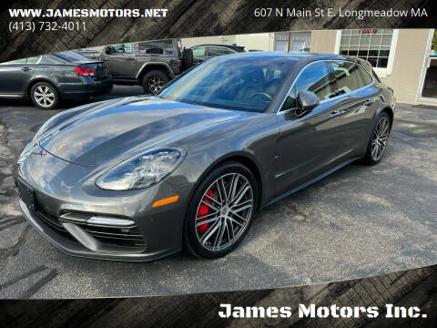 2018 Porsche Panamera for sale at James Motors Inc. in East Longmeadow MA