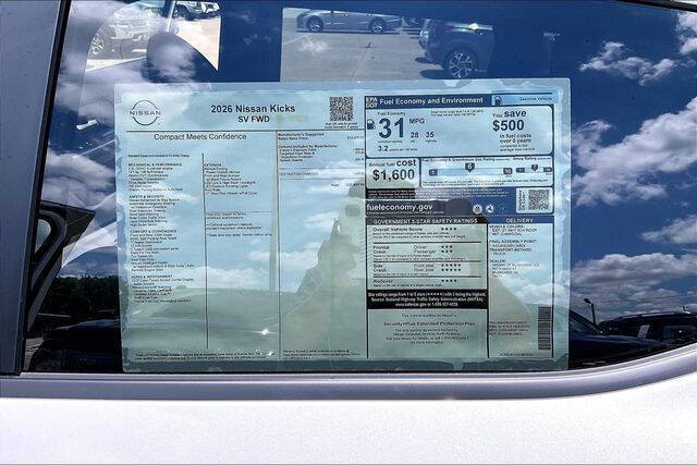 2026 Nissan Kicks SV