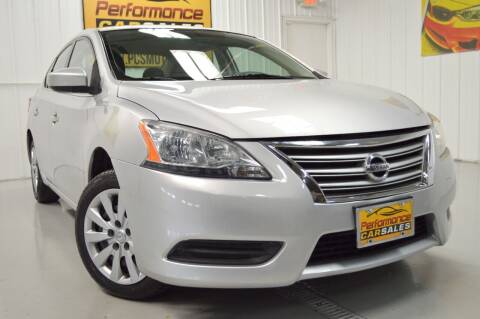 2015 Nissan Sentra for sale at Performance car sales in Joliet IL