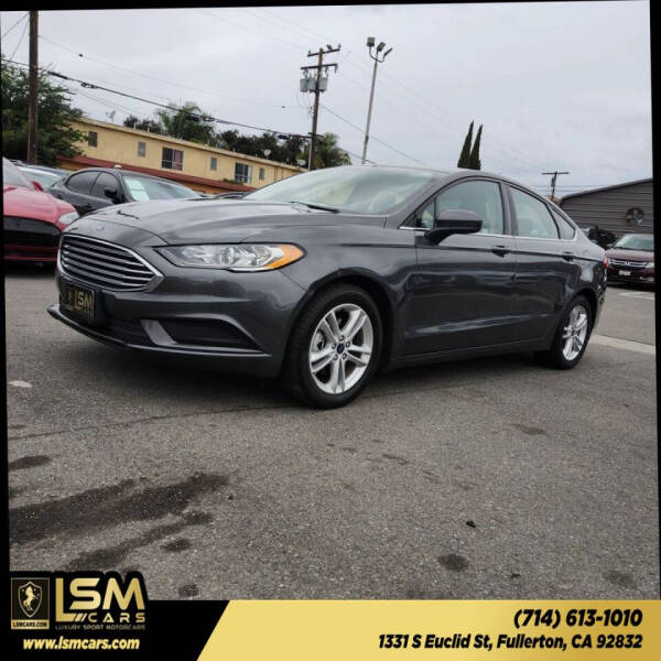 2018 Ford Fusion Hybrid SE