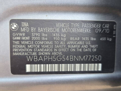 2011 BMW 3 Series 328i