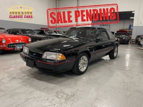 1989 Ford Mustang for sale at MGM CLASSIC CARS in Addison IL