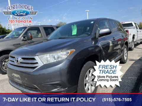 2013 Toyota Highlander for sale at Fort Dodge Ford Lincoln Toyota in Fort Dodge IA