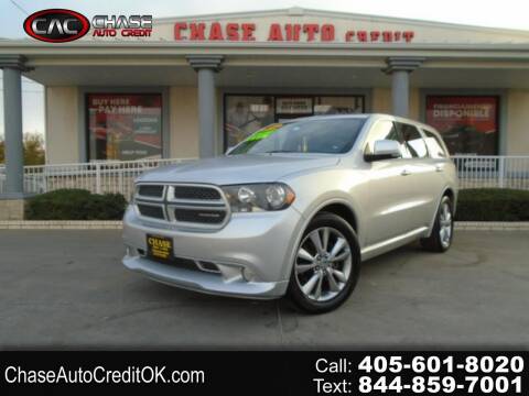 2012 Dodge Durango for sale at Chase Auto Credit in Oklahoma City OK