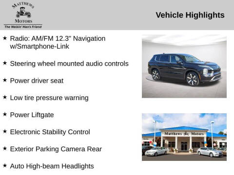 2025 Mitsubishi Outlander SE