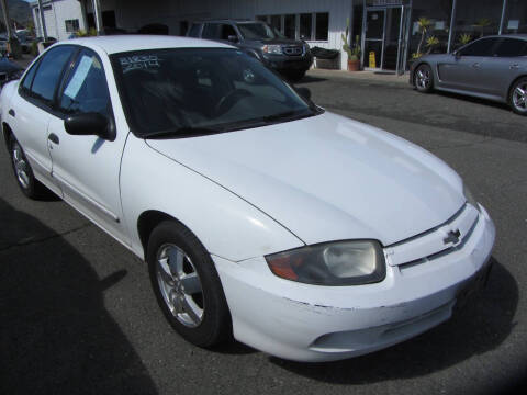 2004 Chevrolet Cavalier for sale at Mendocino Auto Auction in Ukiah CA